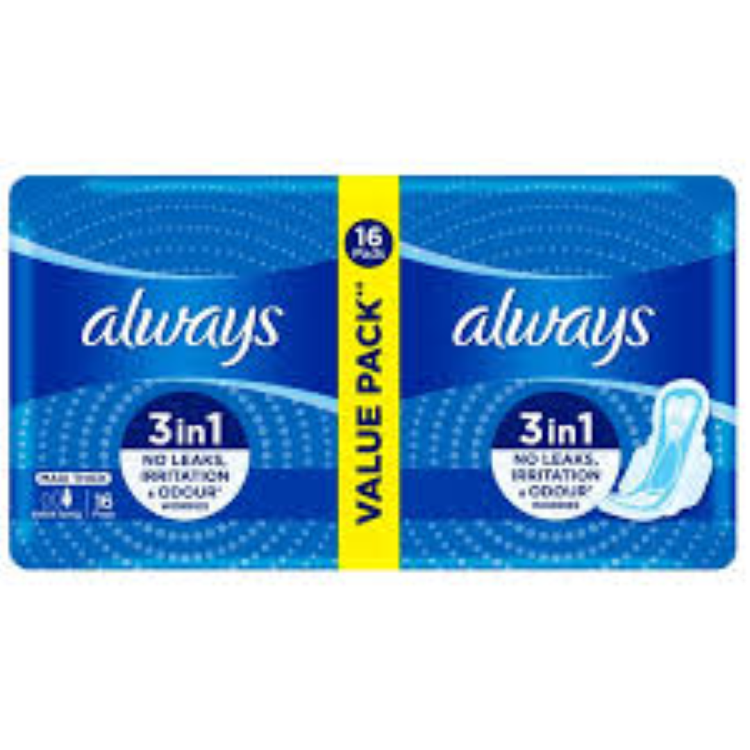 ALWAYS MAXI THICK LONG 16X8